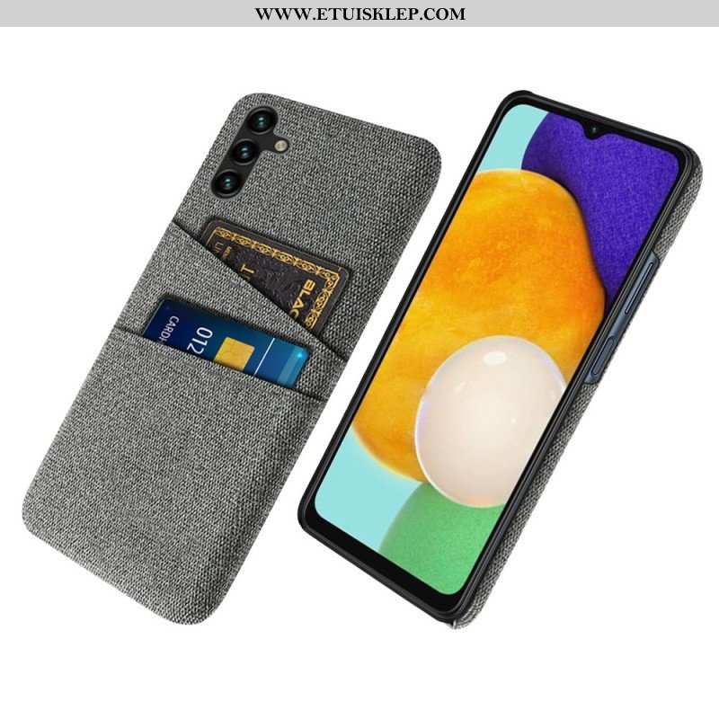 Etui do Samsung Galaxy A54 5G Tkanina Na Karty